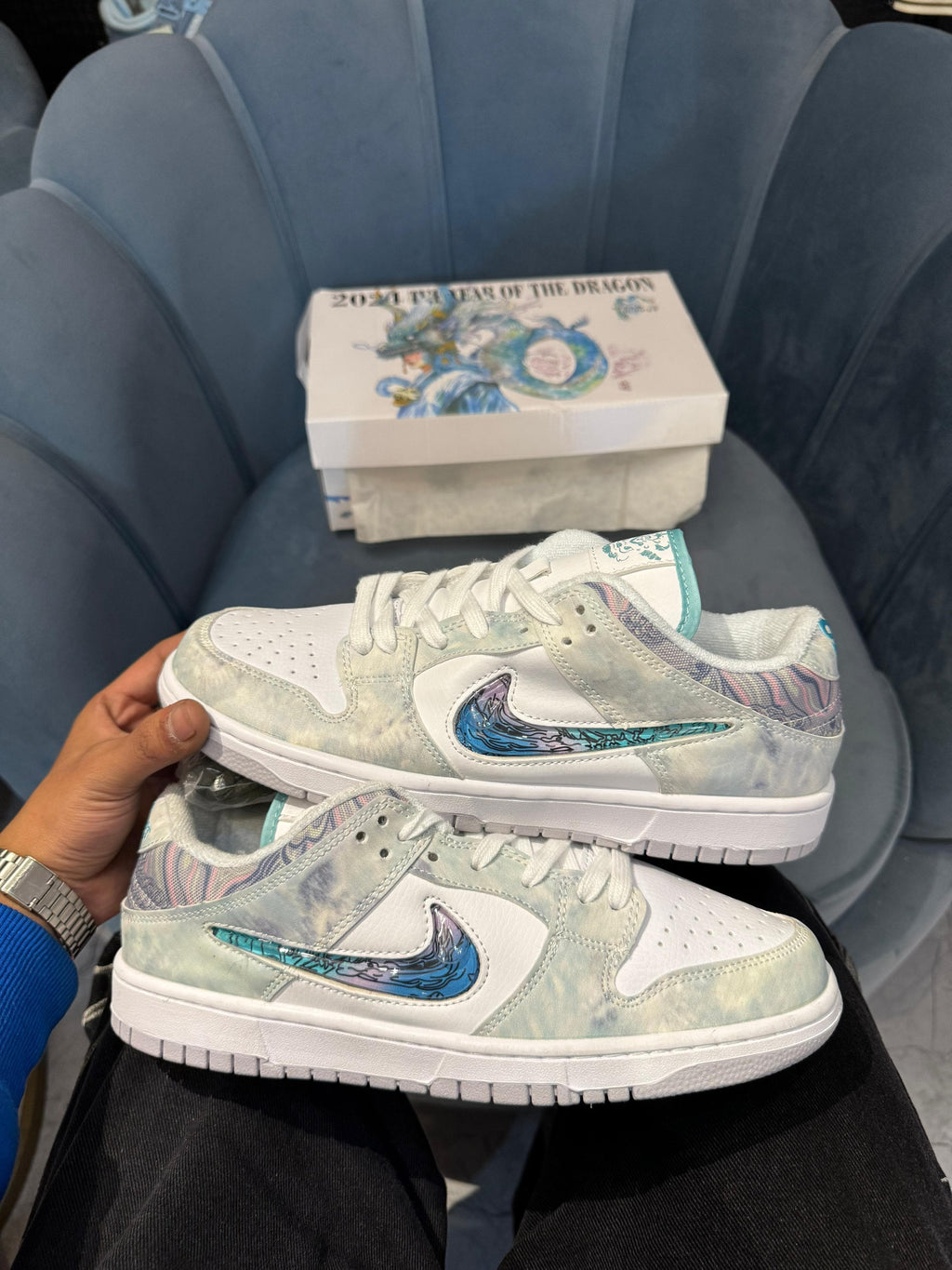 Nike Sb Dunk Year Of The Dragon Steam Puppet